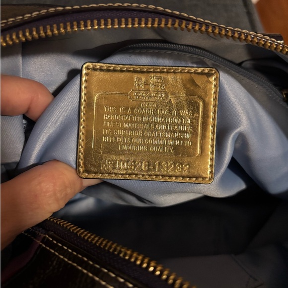 Coach Madison J0826-13232 Graphic Op Art Sabrina Resort Satchel in EUC - Picture 8 of 15